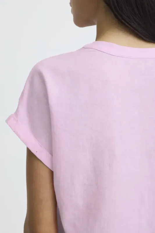 BYFalakka V Blouse 20818823 - Parfait Pink 132804