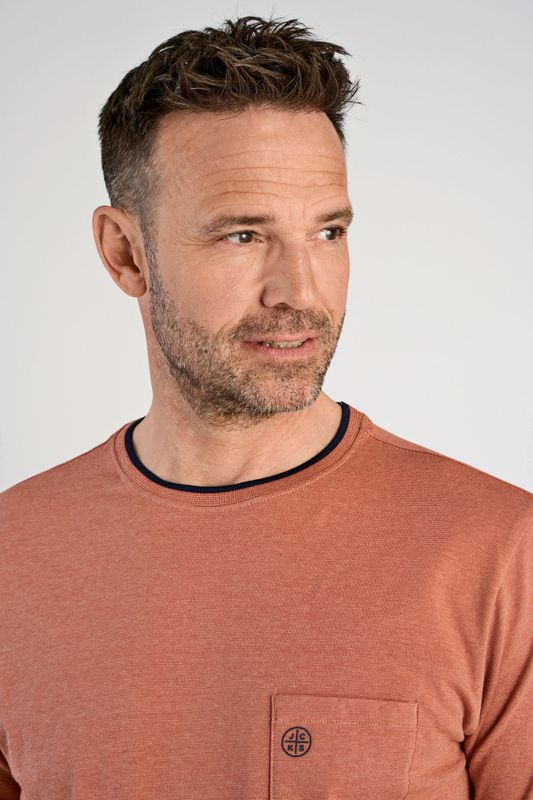 Hovedbilde JACK´S O-neck T-shirt 3-400086 - Dark Clay