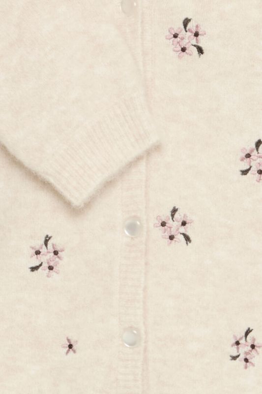 Hovedbilde BYOmea Cardigan 20817102 - Birch Melange 1309051