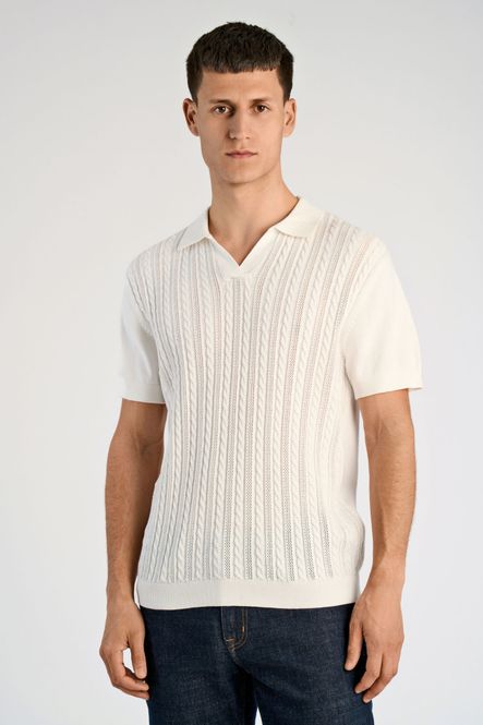 Hovedbilde Lindbergh Kable Knit 30-804117 - Pearl White