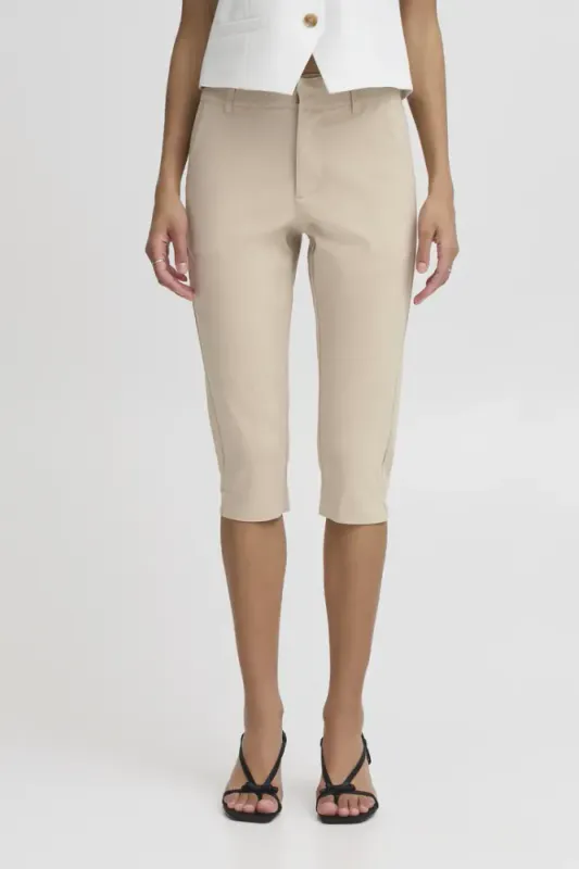 Hovedbilde BYDixi Capri Pants 20817288 - Humus 151304