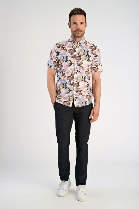 JACK`S Cotton/linen Shirt 3-210147 - Mixed Colours
