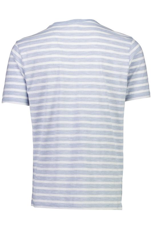 JACK´S Striped T-shirt 3-400108 - Blue/Hvite