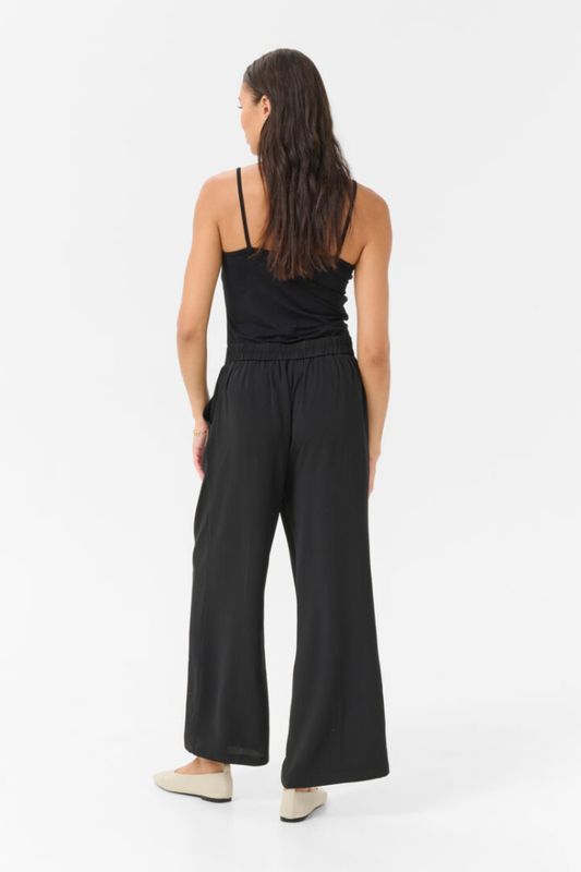 Bilde av Kaffe KAillis Cropped Pants 10510051 - Black Deep 100121