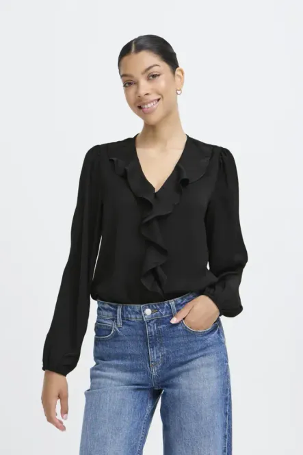 Hovedbilde BYIgomi Blouse 20818095 - Meteorite 194008