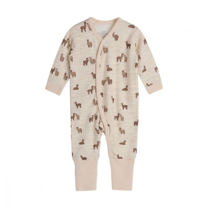 Hovedbilde Hust&Claire Manu Heldrakt - Wheat Melange 1290 - ...