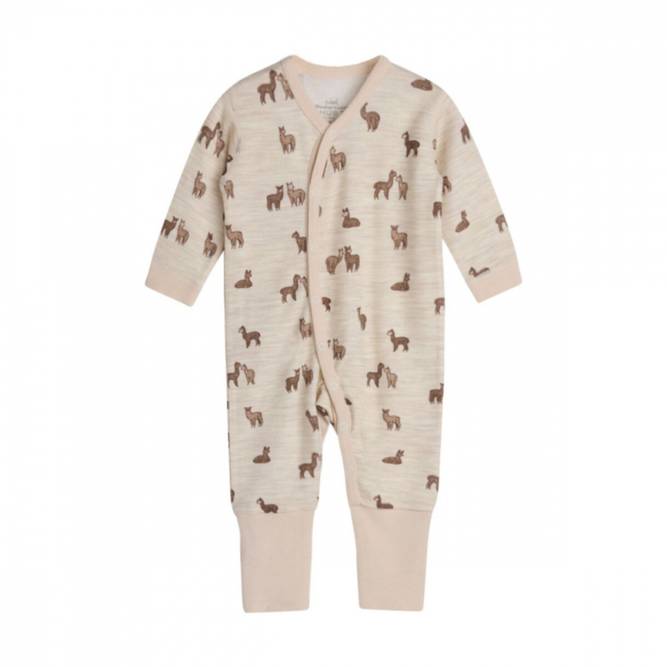 Hovedbilde Hust&Claire Manu Heldrakt - Wheat Melange 1290 - ...
