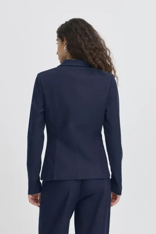 Hovedbilde IHKATE Blazer 20122944 - Dark Blue Denim 900000556