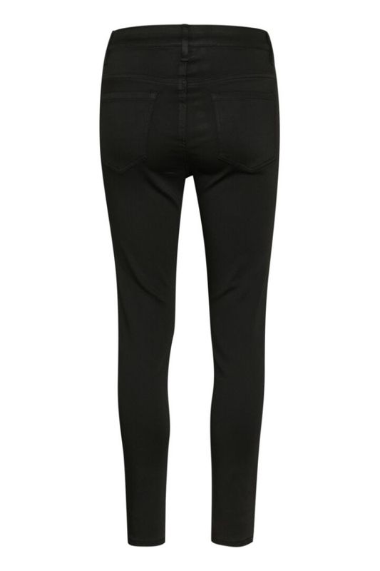Hovedbilde KADima HW Slim Jeans 10509430 - Black Deep 100121