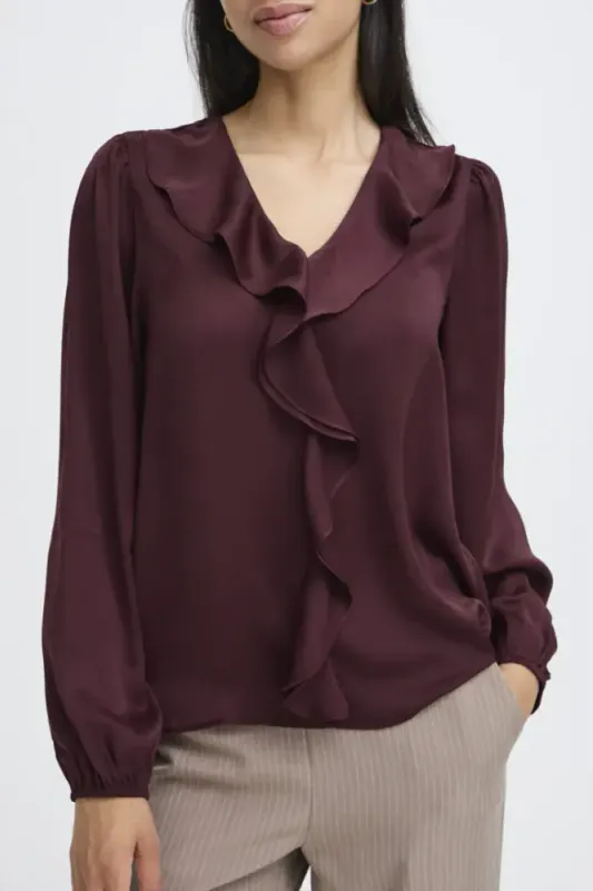 Hovedbilde BYIgomi Blouse 20818095 - Port Royale 191627