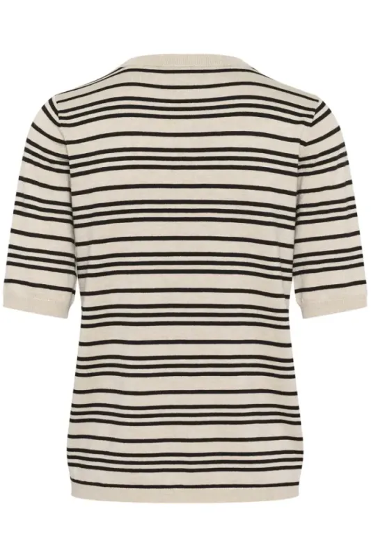 Hovedbilde KALizza O-neck Pullover 10508410 - Black/Feather Grey 107232