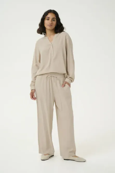 Hovedbilde KAMilia Cropped Wide Pants 10509666 - Feather ...