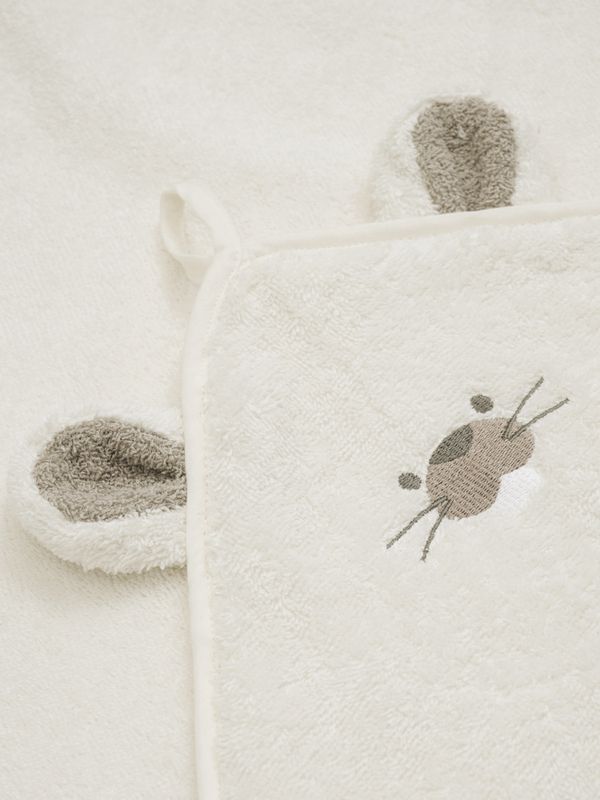 PIPPI Håndkle med hette 6778 - Beige/Brun 104
