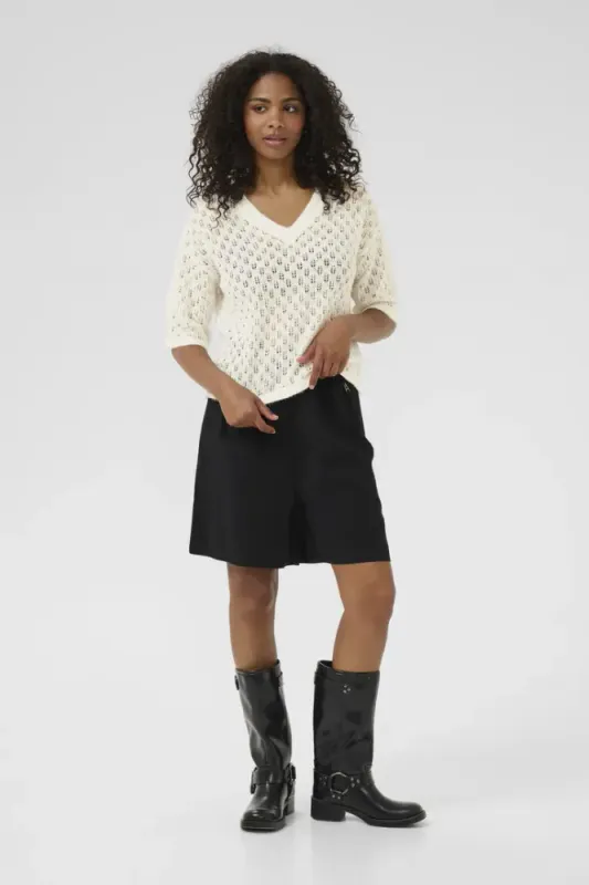 Hovedbilde Kaloriene V-neck 10510171 - 110602 chalk