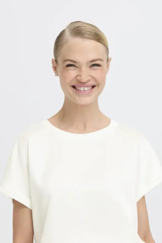 Hovedbilde BYSelita T-shirt 20817186 - Marshmellow 114300