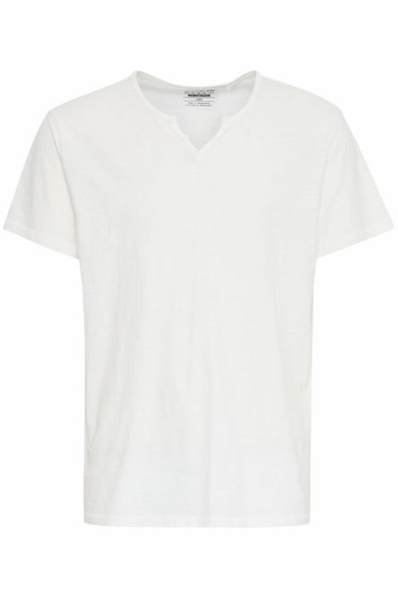 Hovedbilde Blend Bhaston Split Neck Tee 20717013 - Snow ...