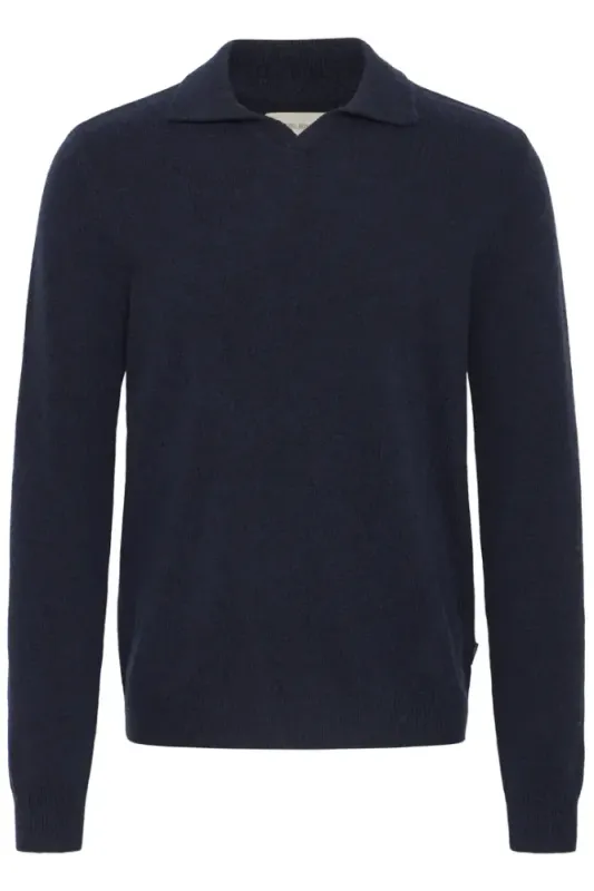 Blend Branko Wool Knit 20720127 - Dark Blue 1940111