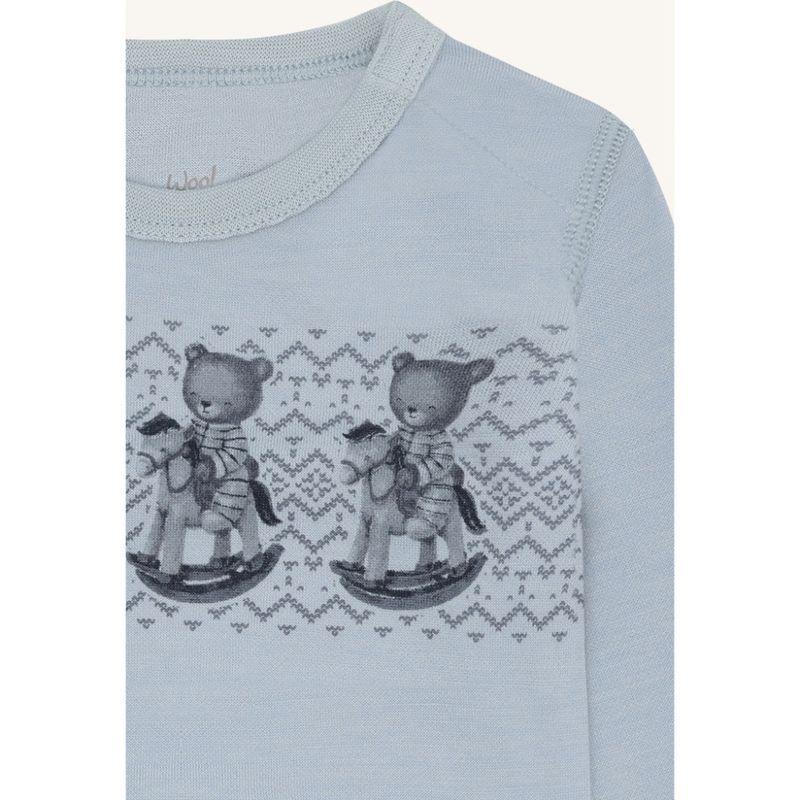 Hust&Claire Baloo Ullbody 540059 - Baby Blue 4117