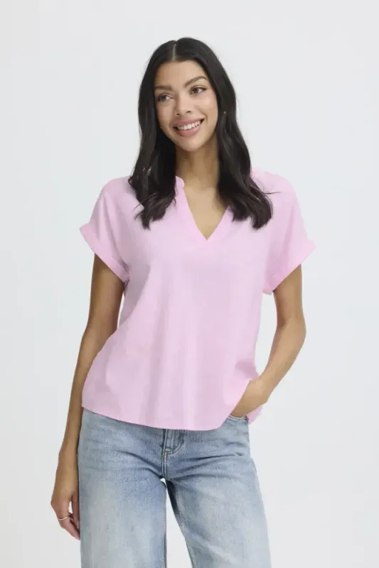 BYFalakka V Blouse 20818823 - Parfait Pink 132804