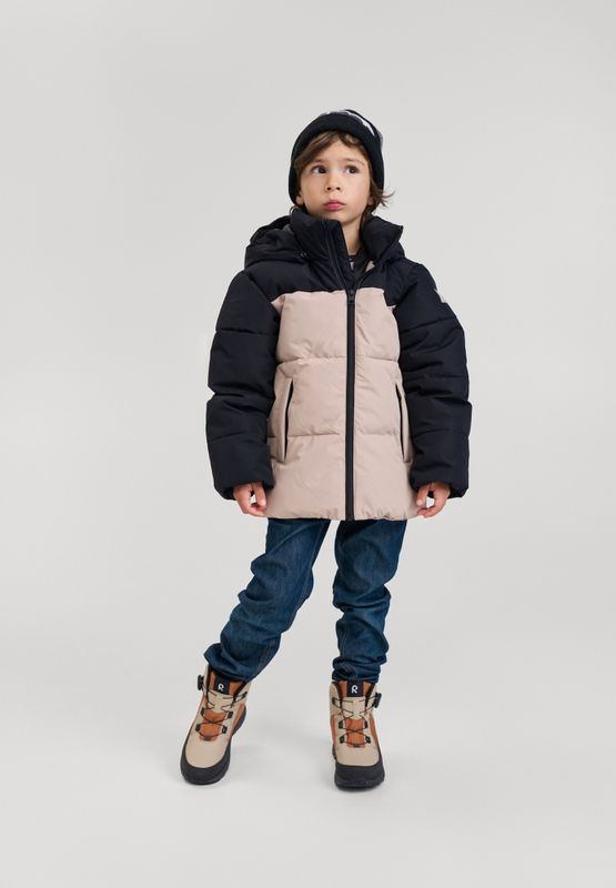 REIMA Tenhola Jacket 5100403A - Black/Beige 0760