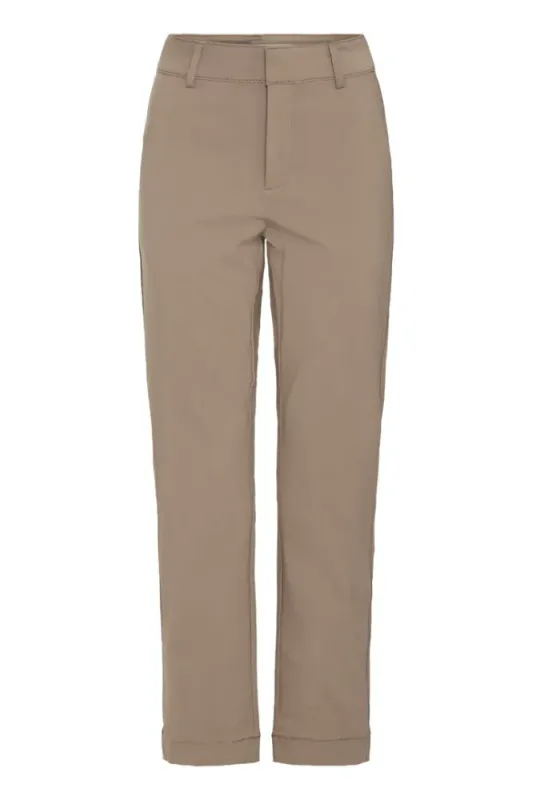 Hovedbilde BYDIXI Straight pants 20816978 - Walnut 181112