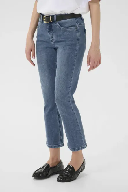 Hovedbilde KARiver Cropped Jeans 10511088 - Medium Blue ...