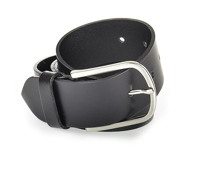 Hovedbilde INTEX Jeansbelte Skinn - Sort 035208