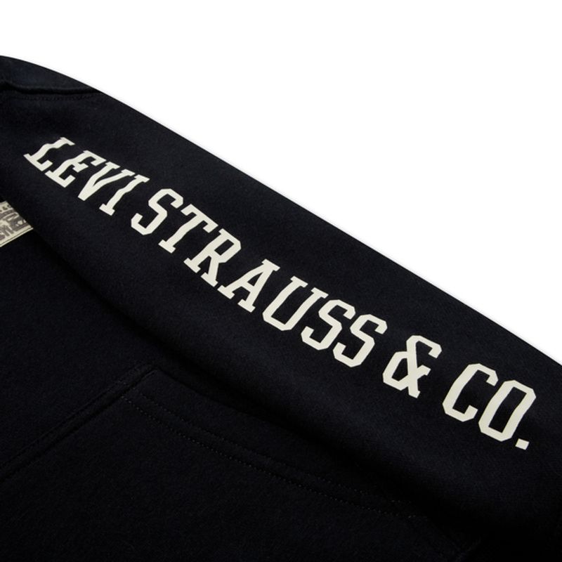 LEVIS Hoodie 9EL152 - Jet Black