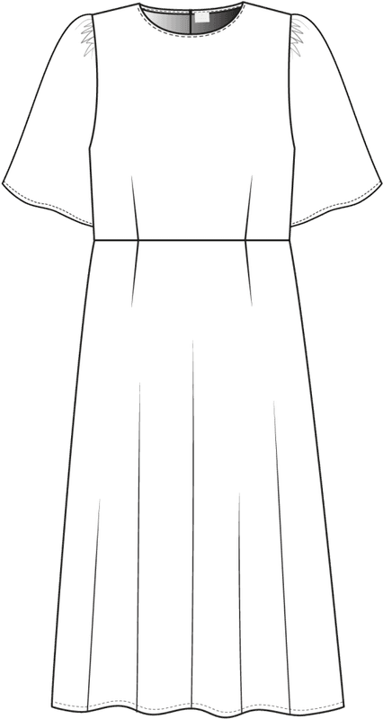 Hovedbilde KA Marlo Dress 10511407 - Pink Frosting 109520