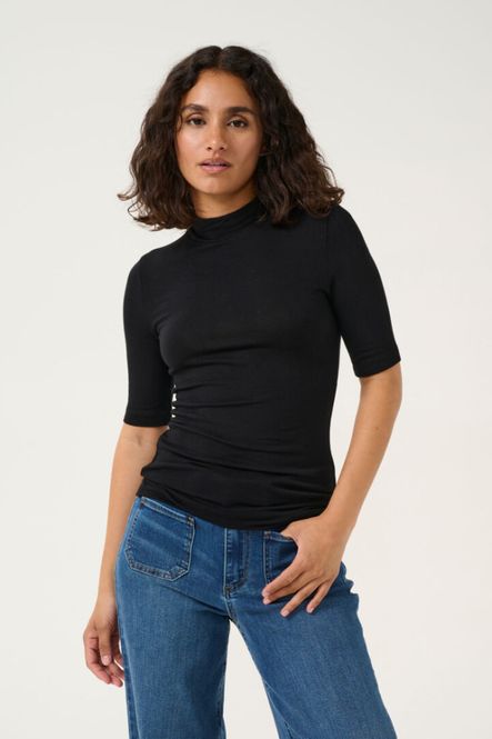 Hovedbilde KAlida Turtleneck Tshirt 10509406 - Black Deep