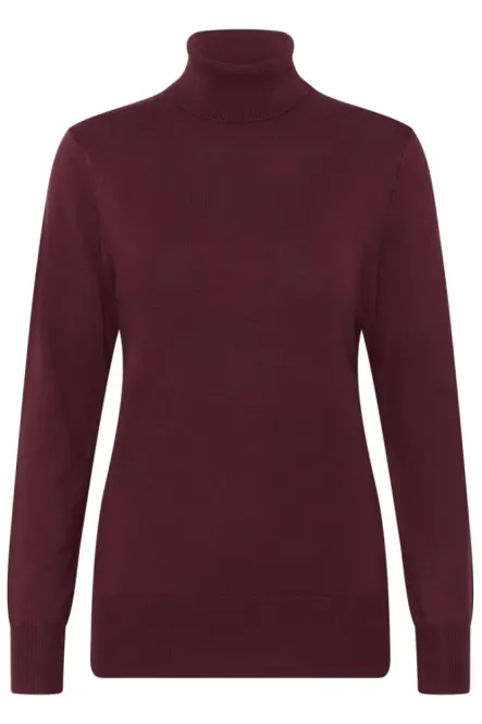 Hovedbilde Astrid Roll Neck 500023 - Windsor Wine 191528