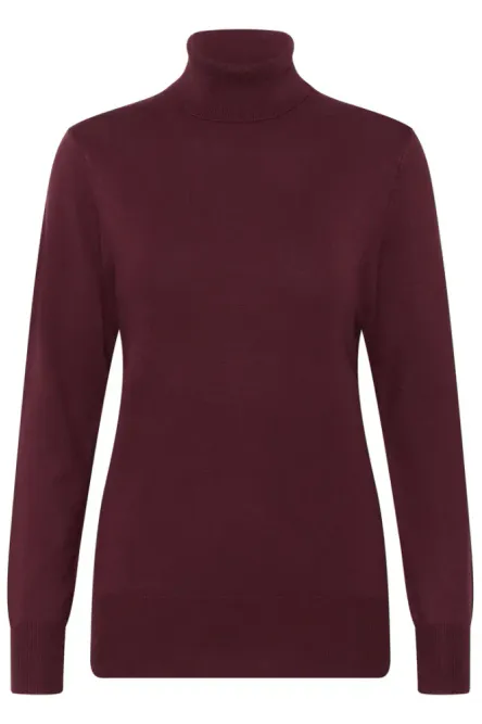 Hovedbilde Astrid Roll Neck 500023 - Windsor Wine 191528